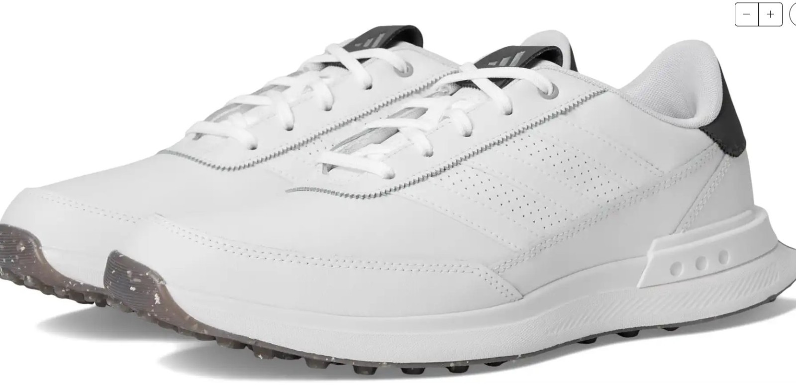 Adidas S2G SL Leather 24 Spikeless Cloud White Sz 8.5 IF0298 Golf Shoes