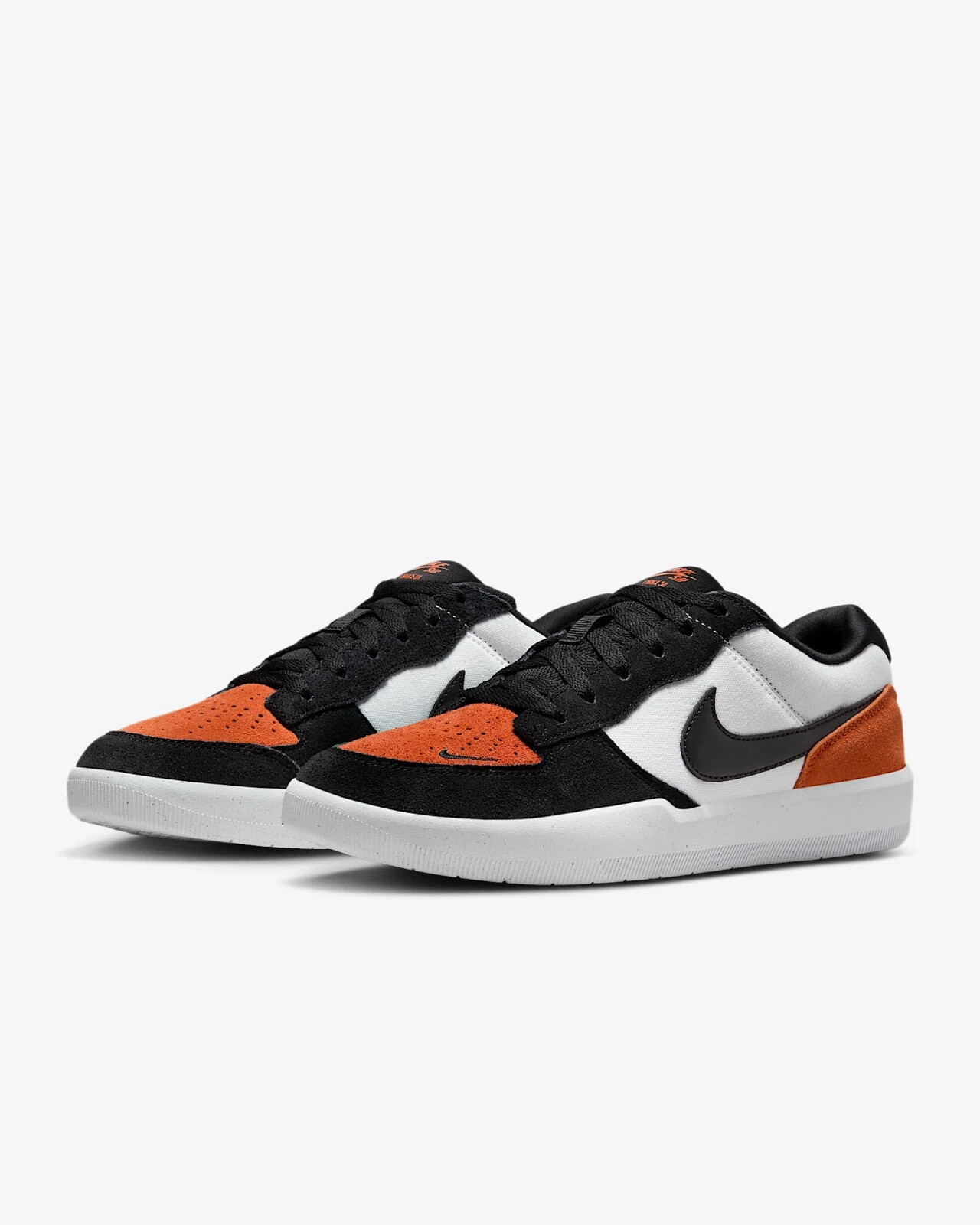 Nike SB Force 58 DV5477-100 White/Cosmic Clay/White/Black Skateboarding Shoes