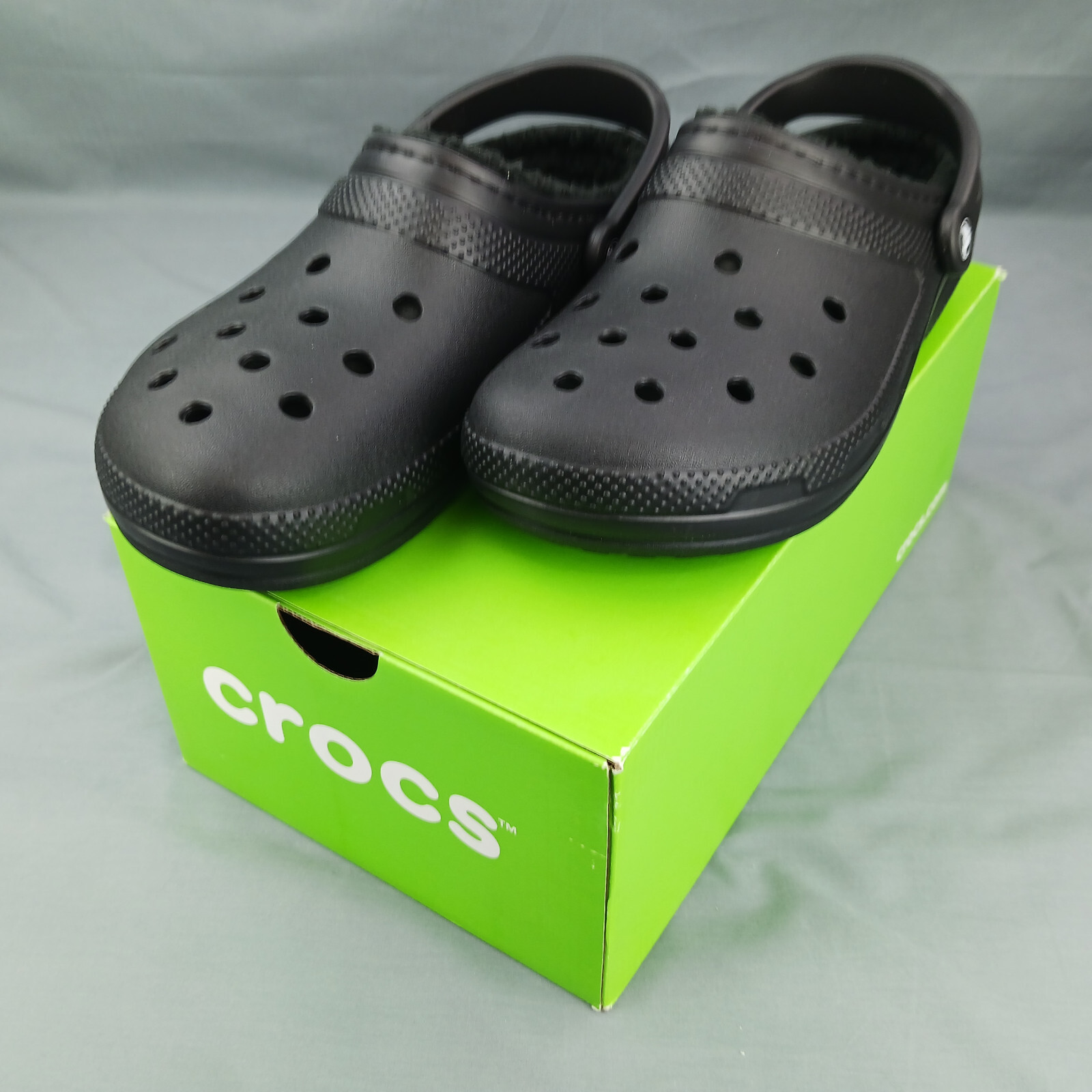 Crocs CLASSIC LINED Clog Comfortable Fur Slip On Men’s Sizes 9-11 *New in Box*