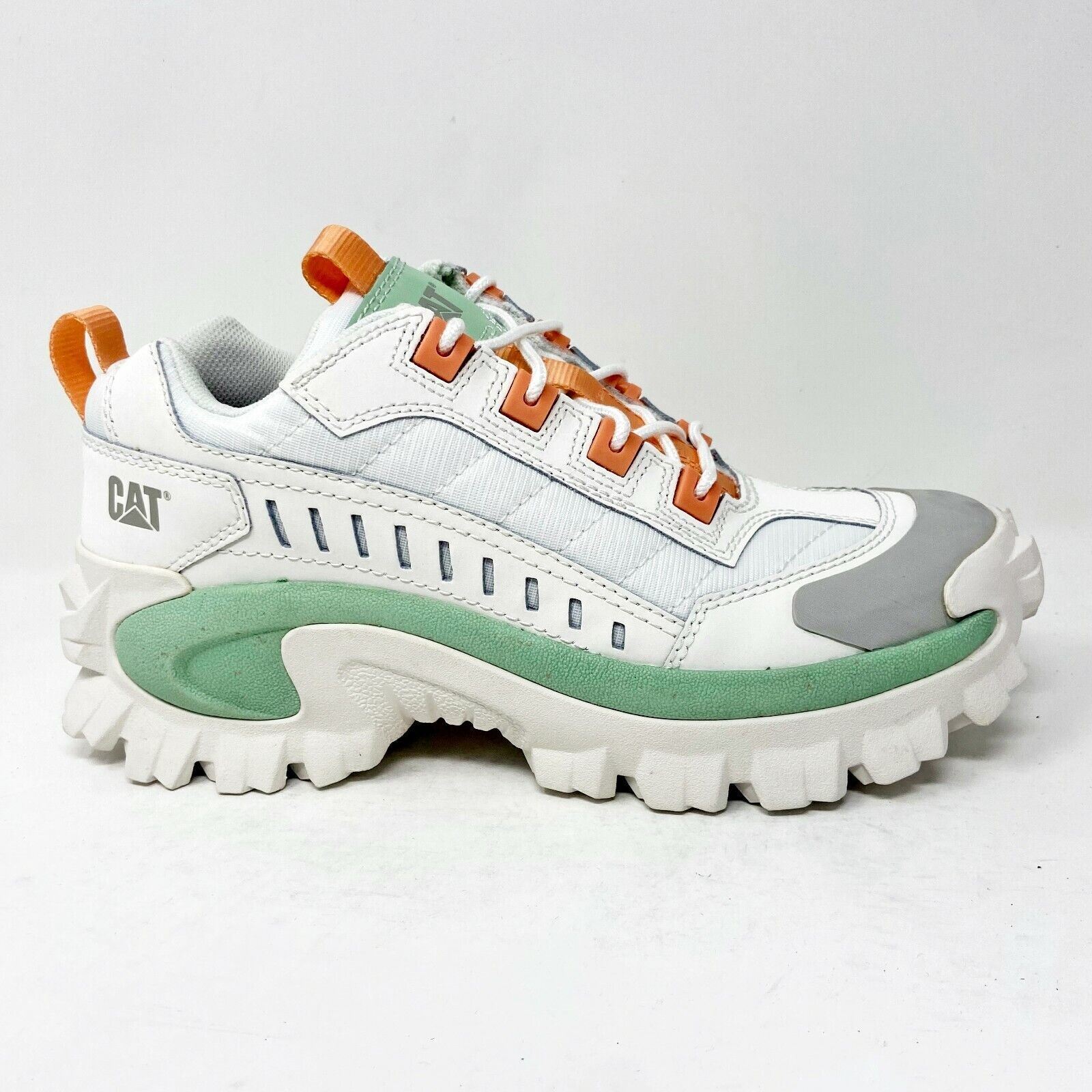 Caterpillar CAT Intruder Oxford Star White Pastel Green Mens Shoes P724500