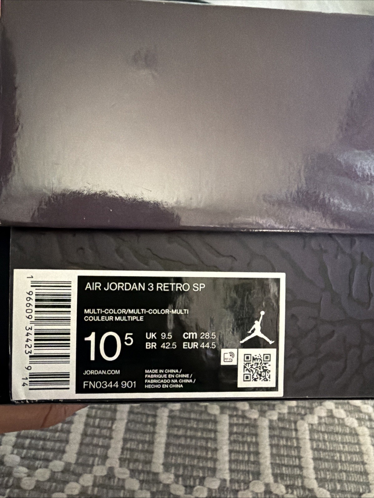 Size 10.5 – Jordan 3 Retro x J. Balvin Mid Medellin Sunset
