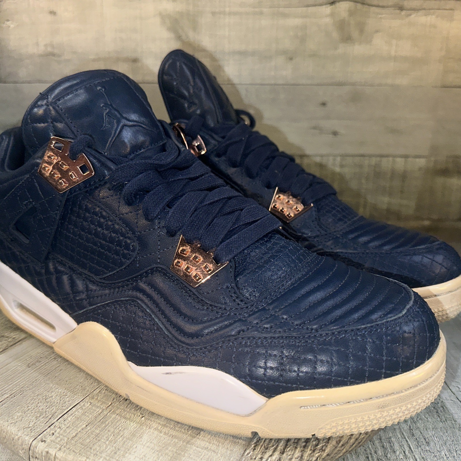 Jordan 4 Retro Premium Obsidian 2016 Sz 11 819139-402
