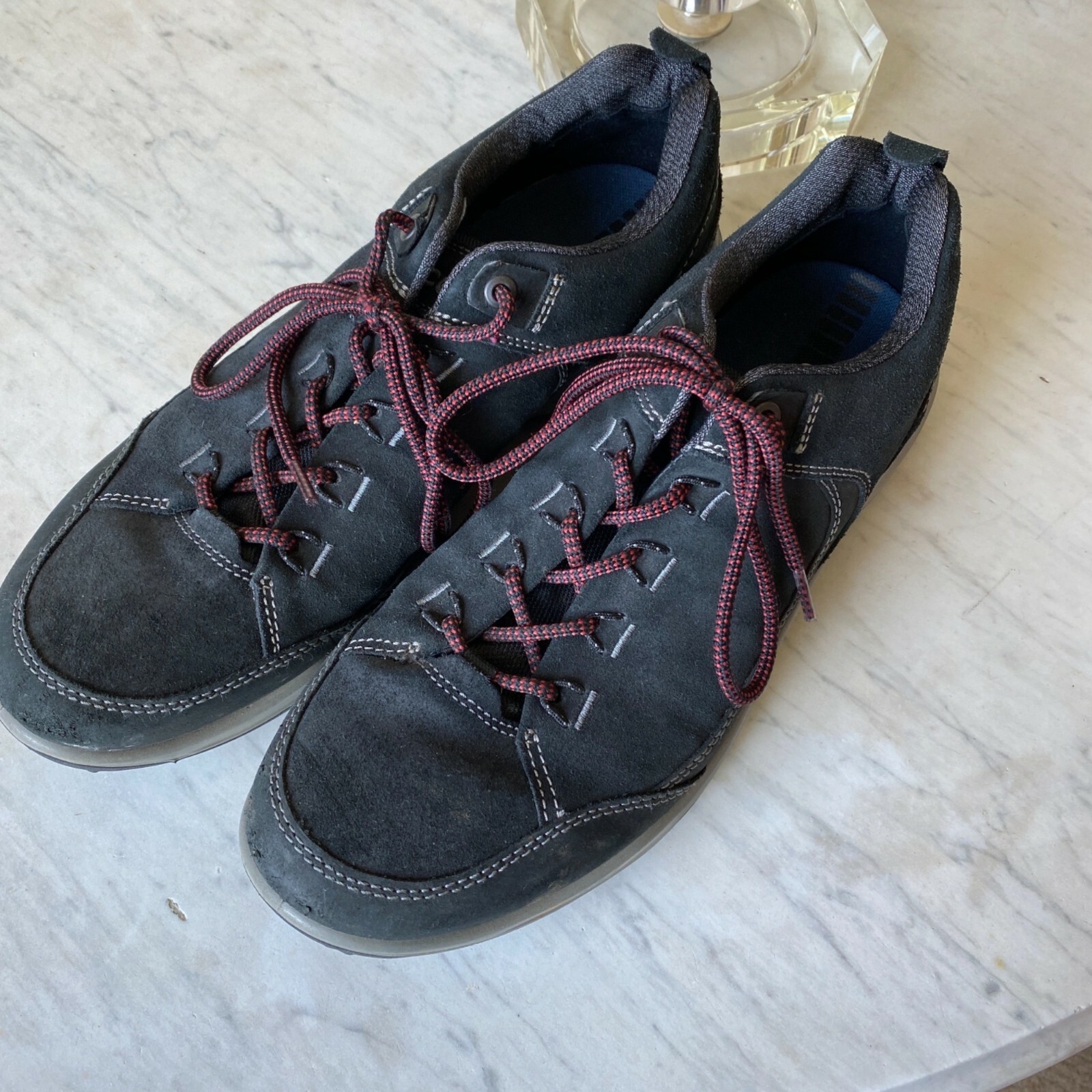 Ecco Shoes Mens 9 Receptor Lite Technology Lace Up Outdoor Hiking Comfort
