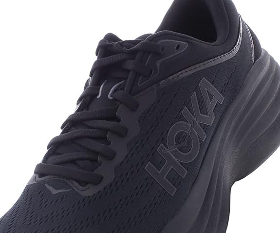 US 9 Men’s Hoka One Bondi 8 Running Shoe Sneaker Triple Black