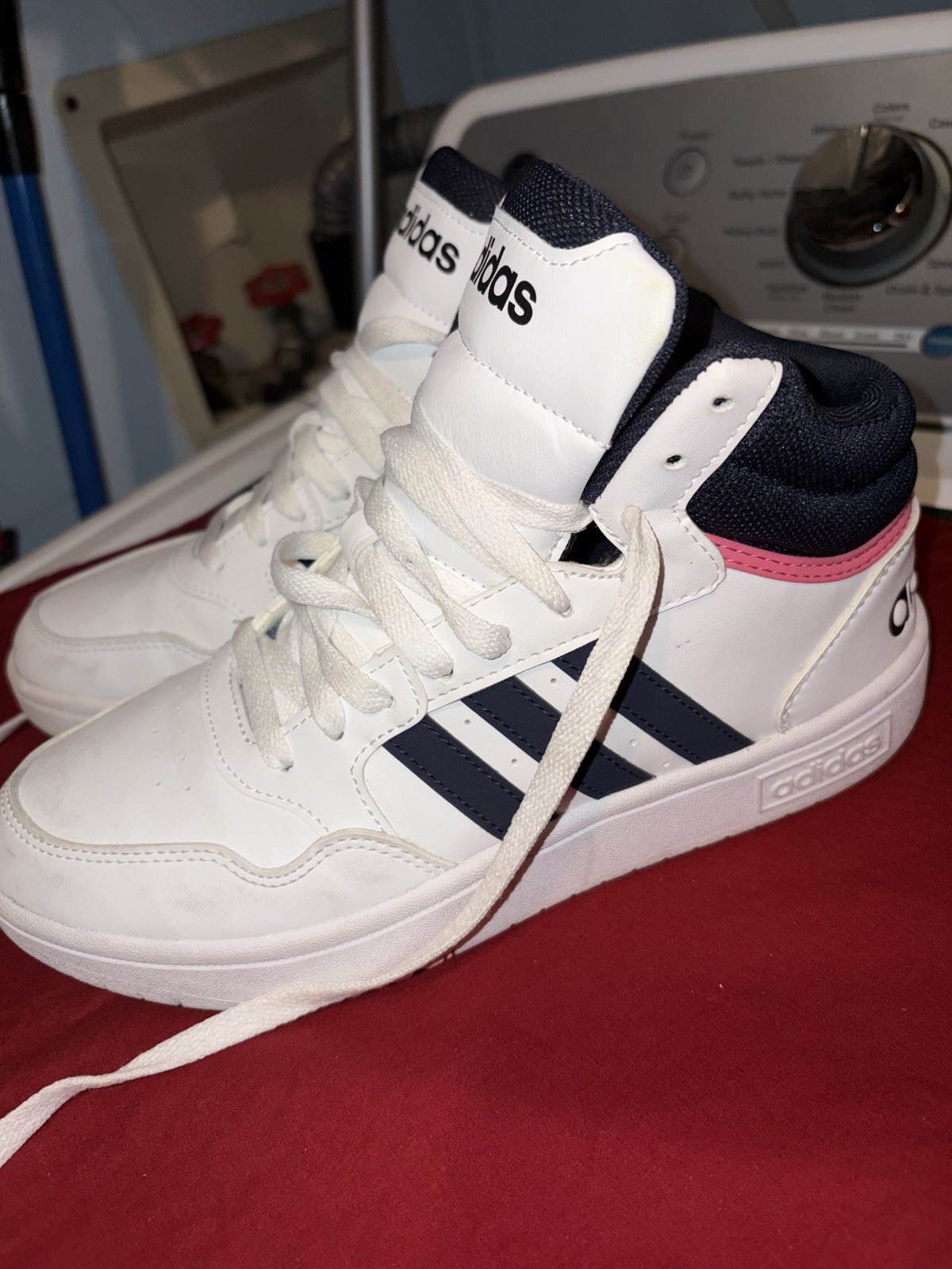 Zapatillas Adidas HOOPS 3.0 Mid Black White