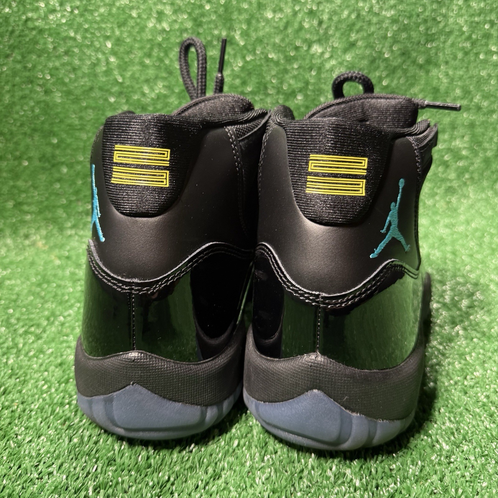 Size 11 Air Jordan 11 Retro 2025 Gamma Blue Preowned With Original Box