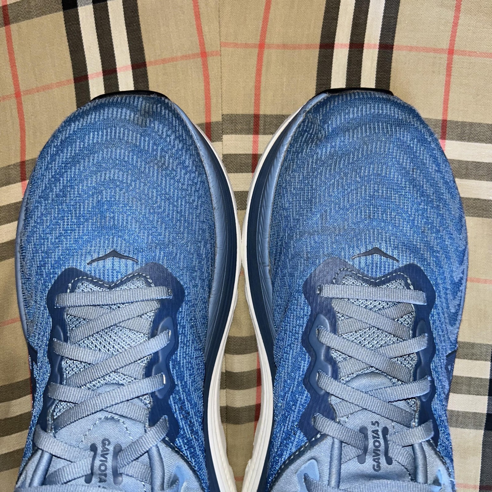 Hoka One One Gaviota 5 Men’s Size 11D Blue Athletic Running Sneakers 1127929 DHN