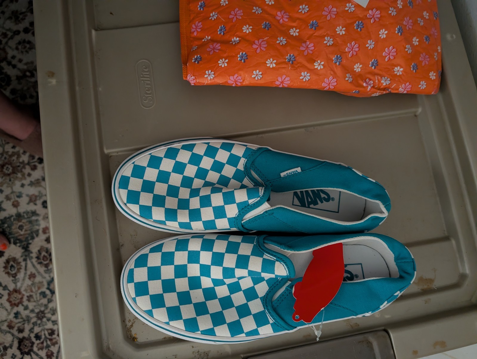 New Checkered Vans