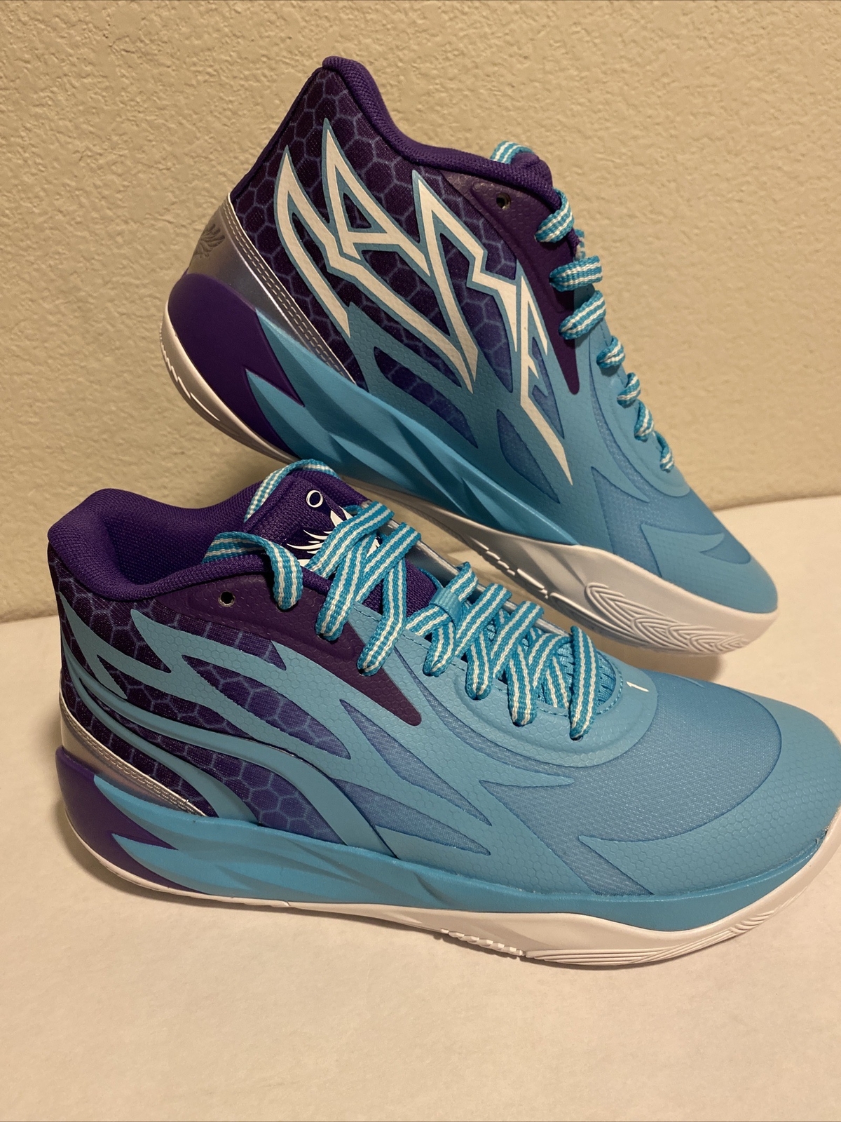 Puma Lamelo Ball MB.02 Queen City Basketball Sneaker 379780-01 Big Kid Size 6.5