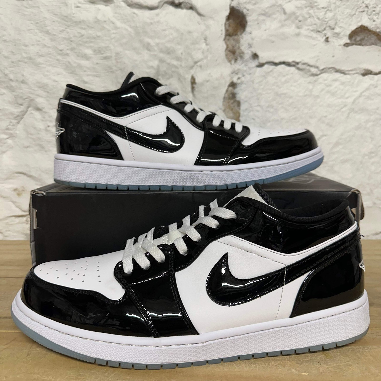 Air Jordan 1 Low ‘Concord’ Men’s Size 12 Pre-owned Sneakers DV1309-100