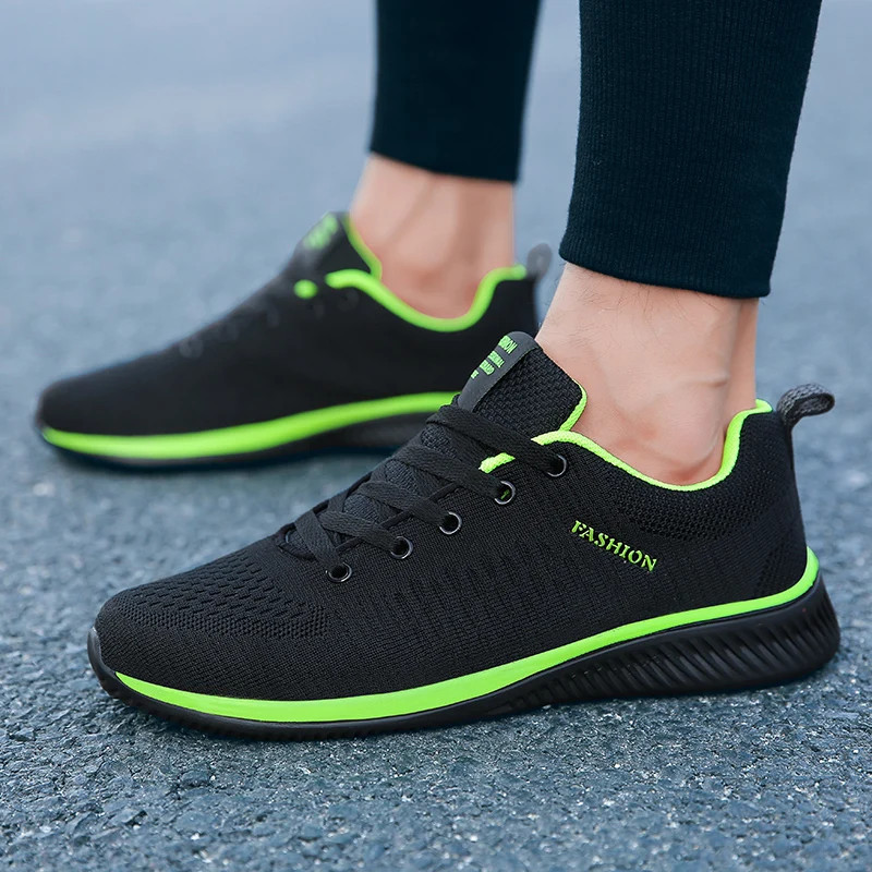 Men’s Sneakers Breathable Lightweight Sneakers Sports Running Shoes Casual Shoes