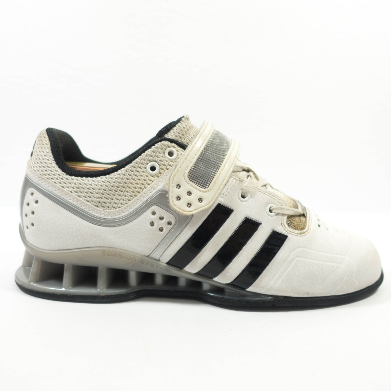 Adidas Adipower M25733 Weightlifting Shoes – Men’s Size 5 – White