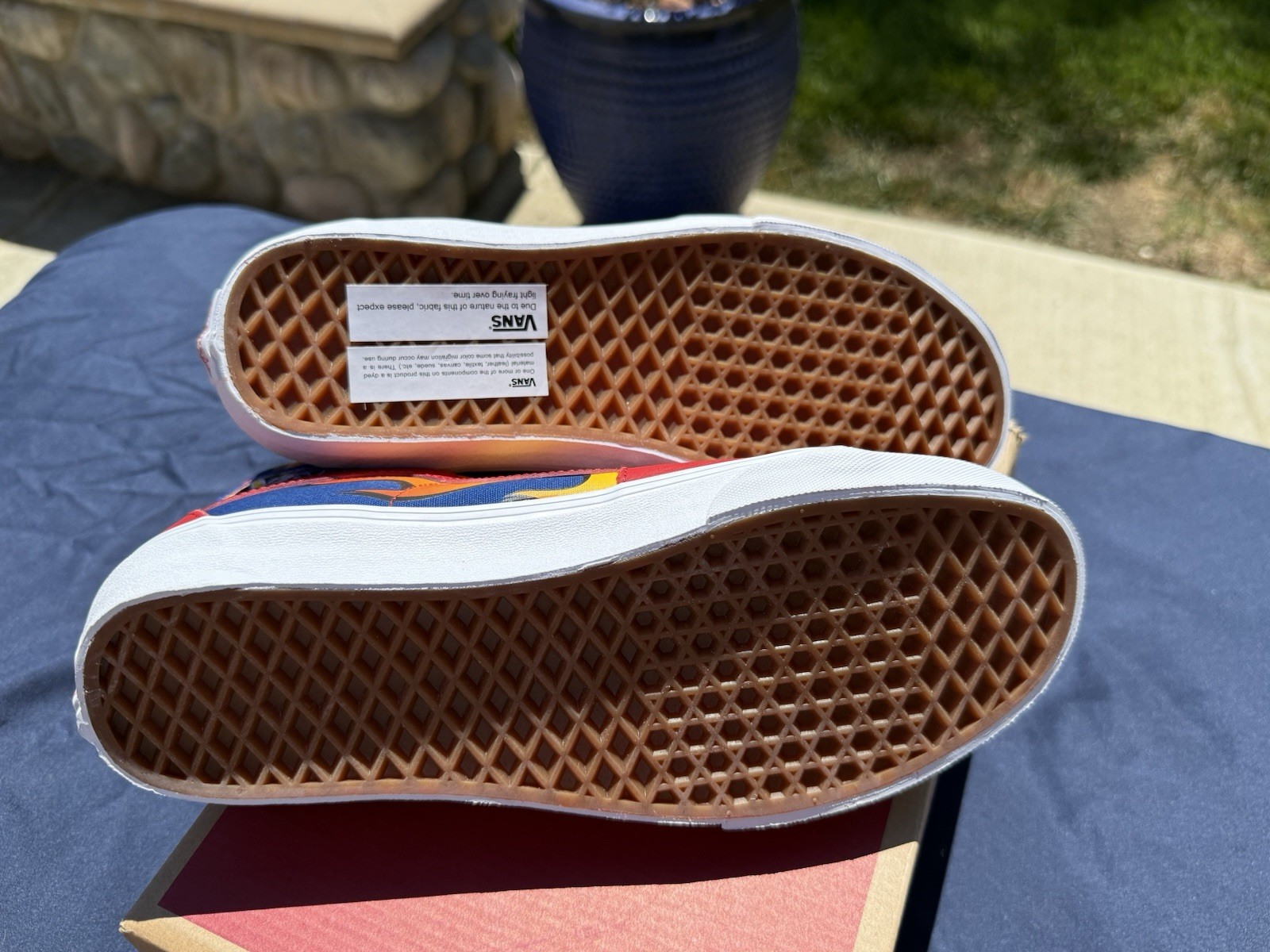 VANS Sk8-Hi racer Red/True Blue Size 9 Men’s / 10.5 Women