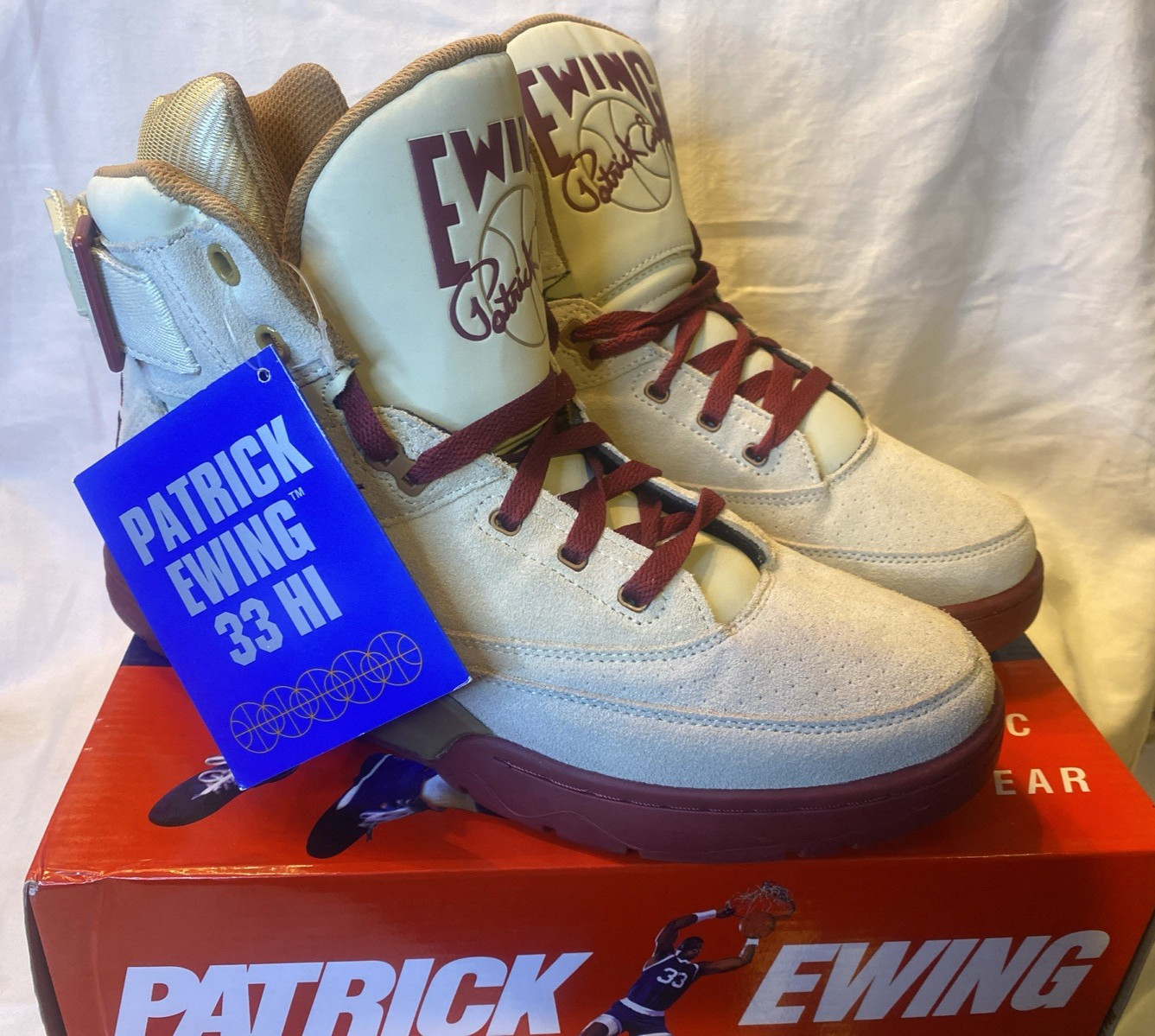 EWING 33 HI OG Taupe/Clay 1BM00154-925 Size 12 NIB RARE