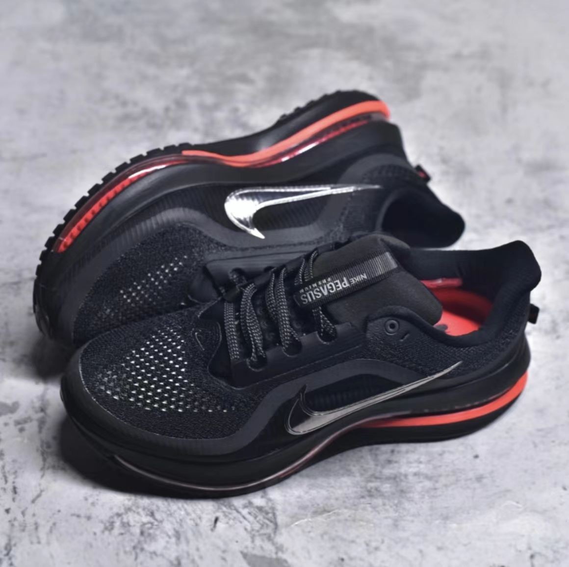 Nike Air Zoom Pegasus Premium Black Red Crimson Men’s Shoes-