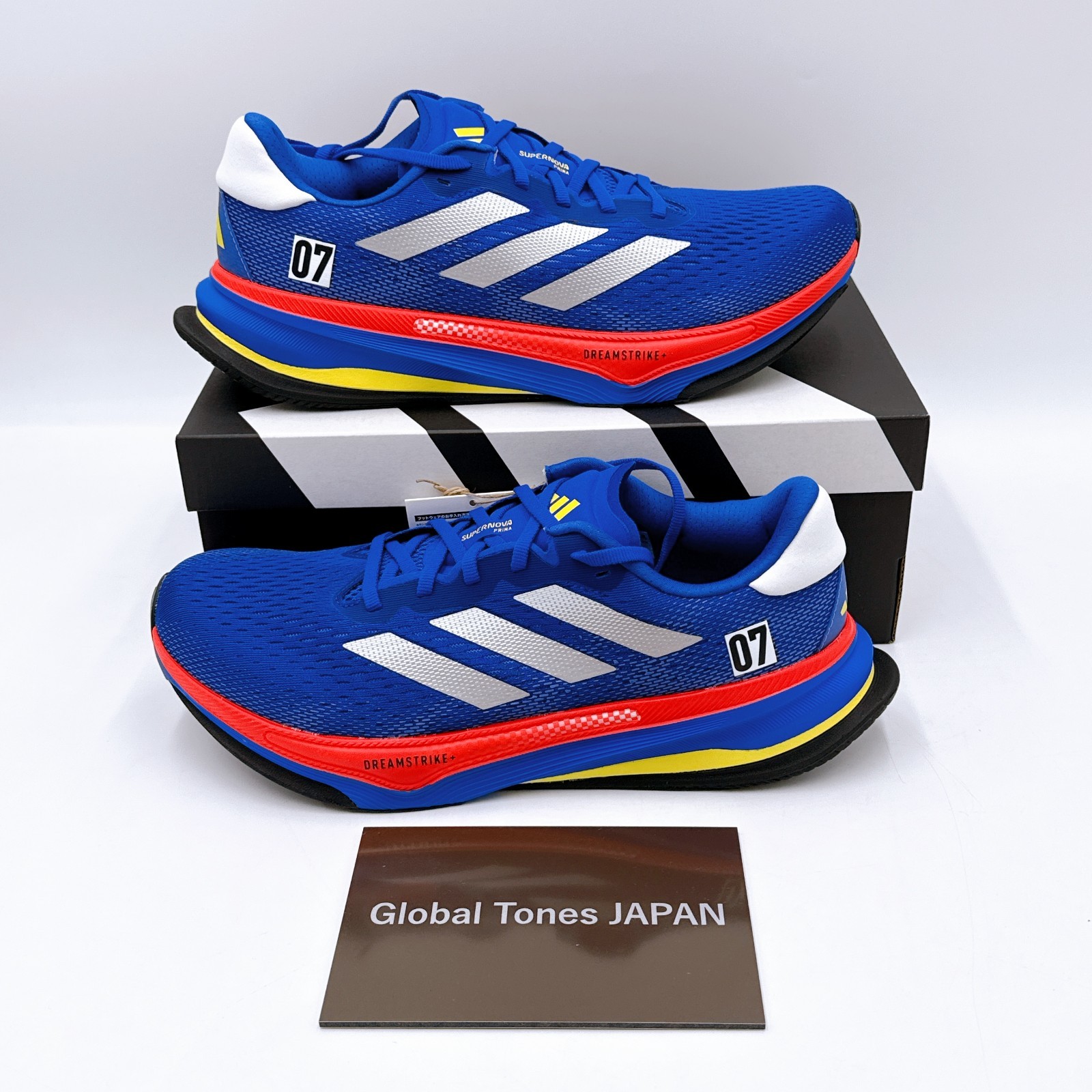 adidas Originals SUPERNOVA PRIMA JR2758 Lucid Blue Silver Red US 6.5 – 12 New