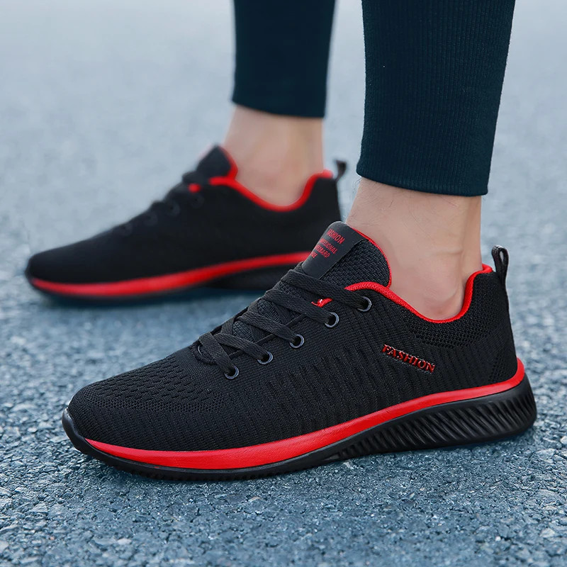 Men’s Sneakers Breathable Lightweight Sneakers Sports Running Shoes Casual Shoes
