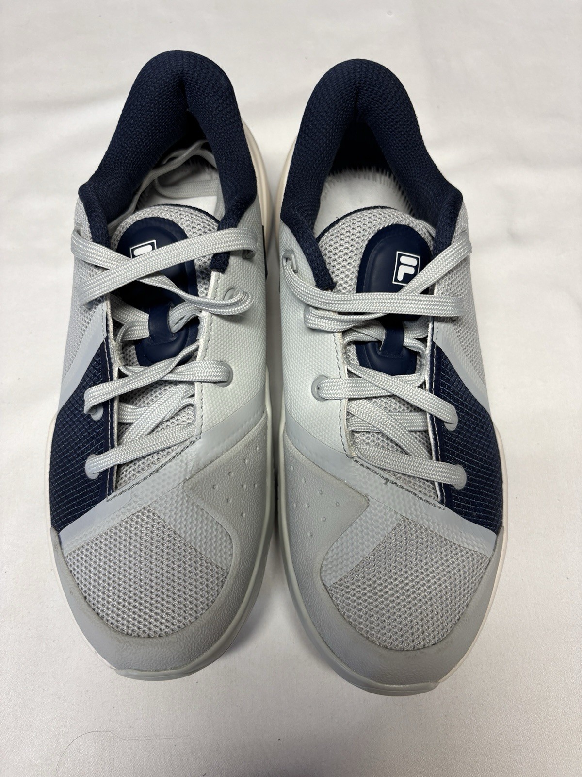Fila Men’s Court Shoes Size 7.5 Non-Marking Ever-Grind (no Inserts)