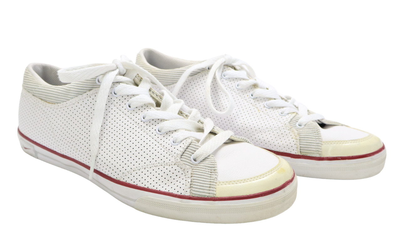 NIKE Sneakers Men’s EU 44.5 / UK 9.5 Low Top Lace Up Round Toe White