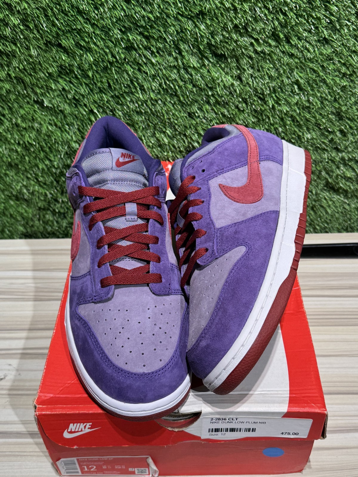 Size 12M/13.5W – Nike Dunk Low Plum (2020/2024) Sz 12M CU1726-500