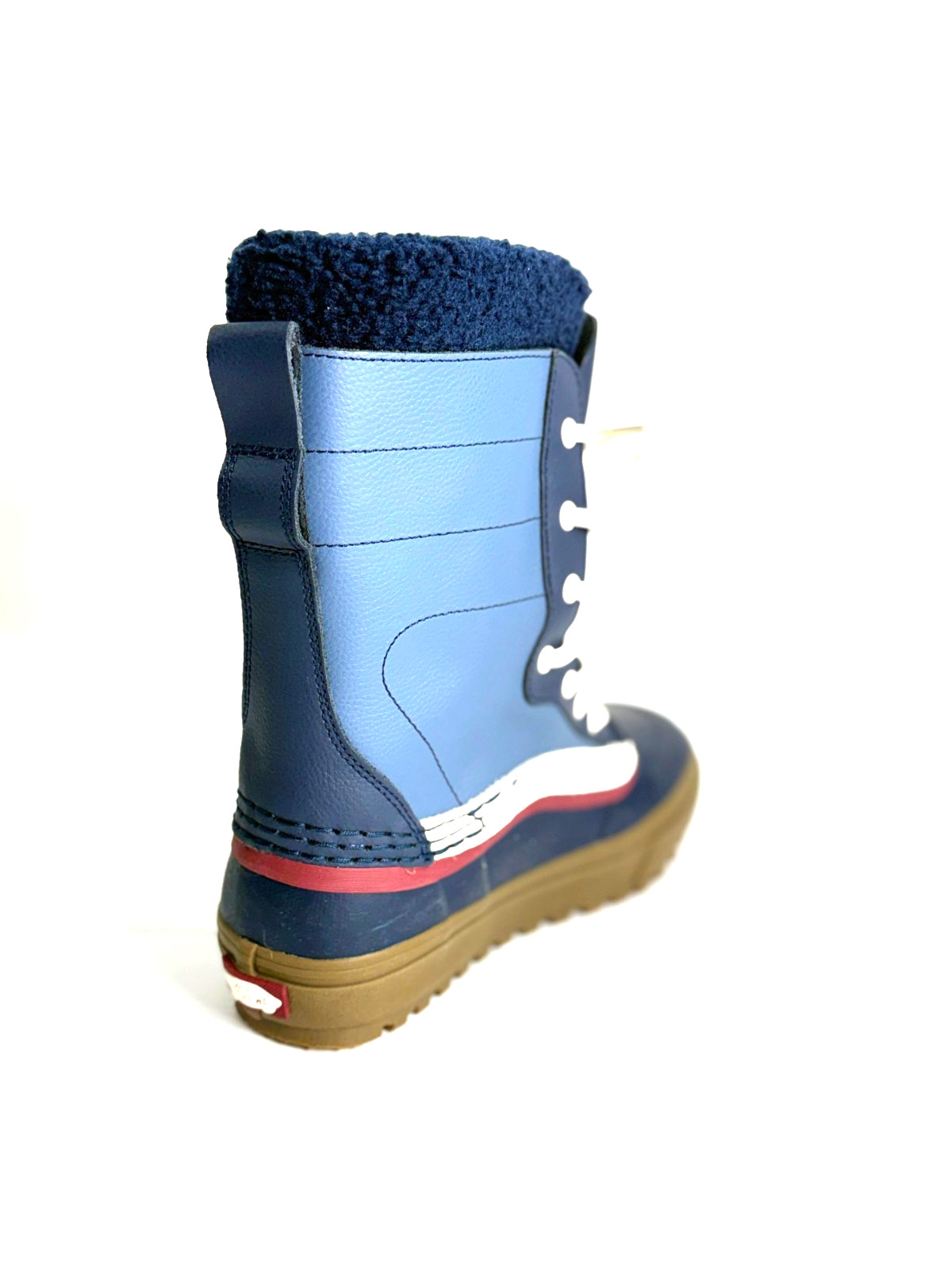 Vans Standard Snow MTE Waterproof Boots Blue Men`s Size 6 Women`s Size 7.5